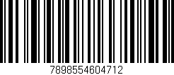 Código de barras (EAN, GTIN, SKU, ISBN): '7898554604712'