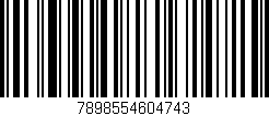 Código de barras (EAN, GTIN, SKU, ISBN): '7898554604743'