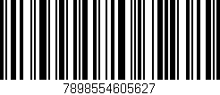 Código de barras (EAN, GTIN, SKU, ISBN): '7898554605627'