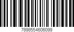 Código de barras (EAN, GTIN, SKU, ISBN): '7898554606099'