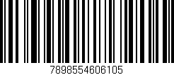 Código de barras (EAN, GTIN, SKU, ISBN): '7898554606105'