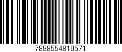 Código de barras (EAN, GTIN, SKU, ISBN): '7898554810571'