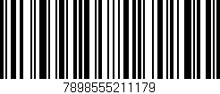 Código de barras (EAN, GTIN, SKU, ISBN): '7898555211179'
