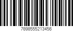 Código de barras (EAN, GTIN, SKU, ISBN): '7898555213456'