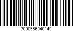 Código de barras (EAN, GTIN, SKU, ISBN): '7898556840149'