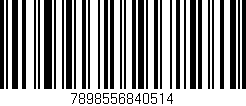Código de barras (EAN, GTIN, SKU, ISBN): '7898556840514'