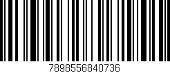 Código de barras (EAN, GTIN, SKU, ISBN): '7898556840736'