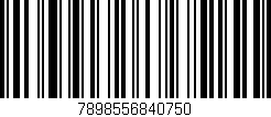 Código de barras (EAN, GTIN, SKU, ISBN): '7898556840750'