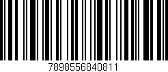 Código de barras (EAN, GTIN, SKU, ISBN): '7898556840811'