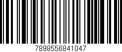 Código de barras (EAN, GTIN, SKU, ISBN): '7898556841047'