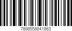 Código de barras (EAN, GTIN, SKU, ISBN): '7898556841863'
