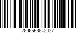 Código de barras (EAN, GTIN, SKU, ISBN): '7898556842037'
