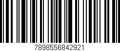Código de barras (EAN, GTIN, SKU, ISBN): '7898556842921'