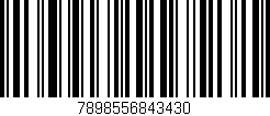 Código de barras (EAN, GTIN, SKU, ISBN): '7898556843430'