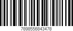 Código de barras (EAN, GTIN, SKU, ISBN): '7898556843478'