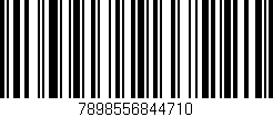 Código de barras (EAN, GTIN, SKU, ISBN): '7898556844710'