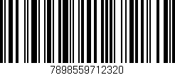 Código de barras (EAN, GTIN, SKU, ISBN): '7898559712320'
