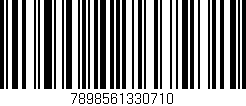 Código de barras (EAN, GTIN, SKU, ISBN): '7898561330710'