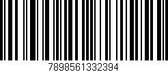 Código de barras (EAN, GTIN, SKU, ISBN): '7898561332394'