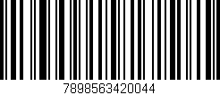 Código de barras (EAN, GTIN, SKU, ISBN): '7898563420044'