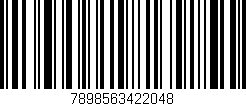 Código de barras (EAN, GTIN, SKU, ISBN): '7898563422048'