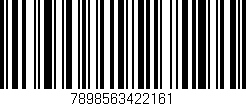 Código de barras (EAN, GTIN, SKU, ISBN): '7898563422161'