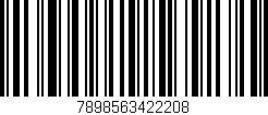 Código de barras (EAN, GTIN, SKU, ISBN): '7898563422208'