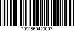 Código de barras (EAN, GTIN, SKU, ISBN): '7898563423007'
