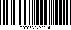 Código de barras (EAN, GTIN, SKU, ISBN): '7898563423014'