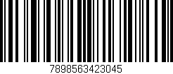 Código de barras (EAN, GTIN, SKU, ISBN): '7898563423045'