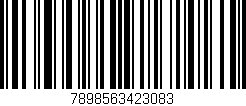 Código de barras (EAN, GTIN, SKU, ISBN): '7898563423083'