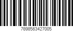 Código de barras (EAN, GTIN, SKU, ISBN): '7898563427005'