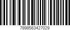 Código de barras (EAN, GTIN, SKU, ISBN): '7898563427029'