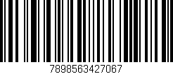 Código de barras (EAN, GTIN, SKU, ISBN): '7898563427067'