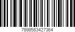 Código de barras (EAN, GTIN, SKU, ISBN): '7898563427364'