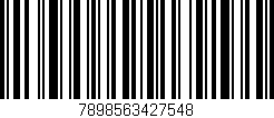 Código de barras (EAN, GTIN, SKU, ISBN): '7898563427548'