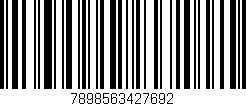 Código de barras (EAN, GTIN, SKU, ISBN): '7898563427692'