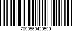 Código de barras (EAN, GTIN, SKU, ISBN): '7898563428590'