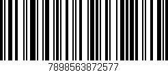 Código de barras (EAN, GTIN, SKU, ISBN): '7898563872577'