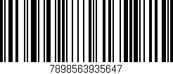 Código de barras (EAN, GTIN, SKU, ISBN): '7898563935647'