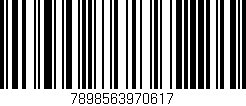 Código de barras (EAN, GTIN, SKU, ISBN): '7898563970617'