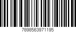 Código de barras (EAN, GTIN, SKU, ISBN): '7898563971195'