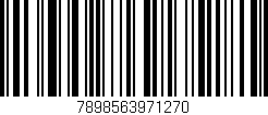 Código de barras (EAN, GTIN, SKU, ISBN): '7898563971270'