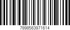 Código de barras (EAN, GTIN, SKU, ISBN): '7898563971614'