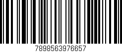 Código de barras (EAN, GTIN, SKU, ISBN): '7898563976657'