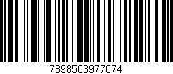 Código de barras (EAN, GTIN, SKU, ISBN): '7898563977074'