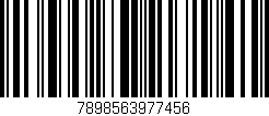 Código de barras (EAN, GTIN, SKU, ISBN): '7898563977456'