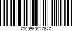 Código de barras (EAN, GTIN, SKU, ISBN): '7898563977647'