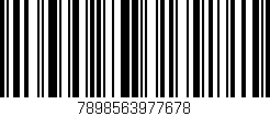 Código de barras (EAN, GTIN, SKU, ISBN): '7898563977678'