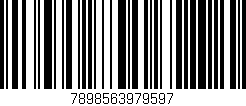 Código de barras (EAN, GTIN, SKU, ISBN): '7898563979597'